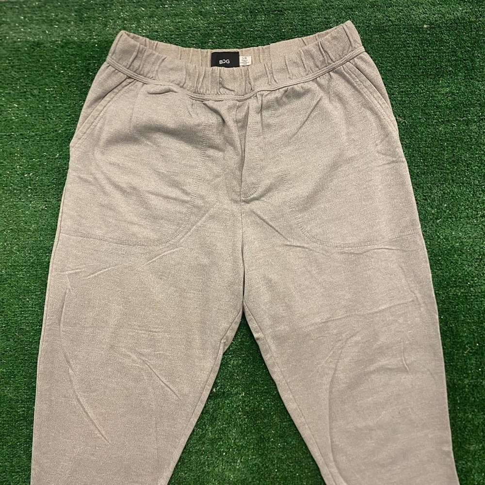 Basic Essential Vintage Gray Sweatpants Joggers - image 3